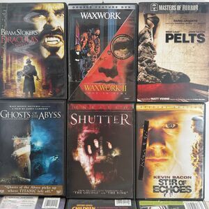 Horror DVD Lot (6 Movies) | Waxwork, Shutter, Stir of Echoes | Unrated & Special